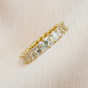 Fashion Gems Full Around Zircon Beautiful Eternity Rings for Woman, MARR9247